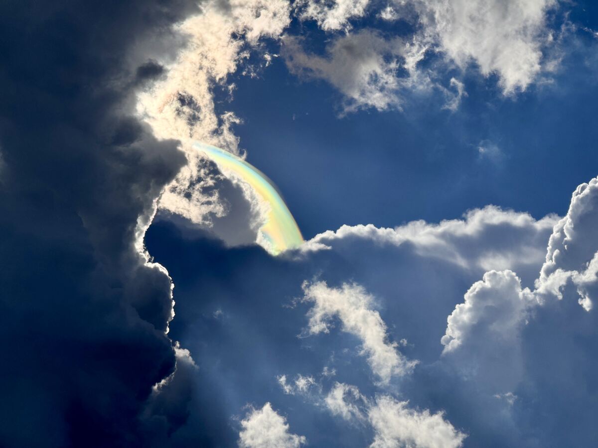 Clouds to The Left of Me, Rainbows and Silver Linings Above